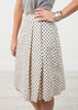 Pleated Skirt in Glitter Dots