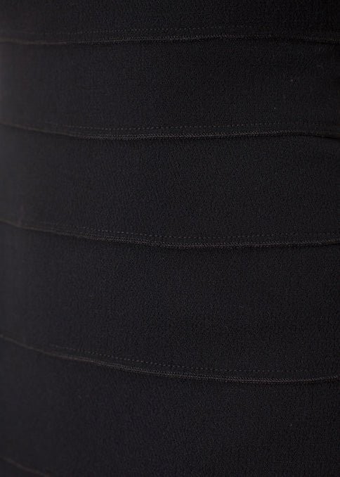 Asymmetric Dress in Black