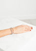 Bracelet 85 in Grey Silk/Silver